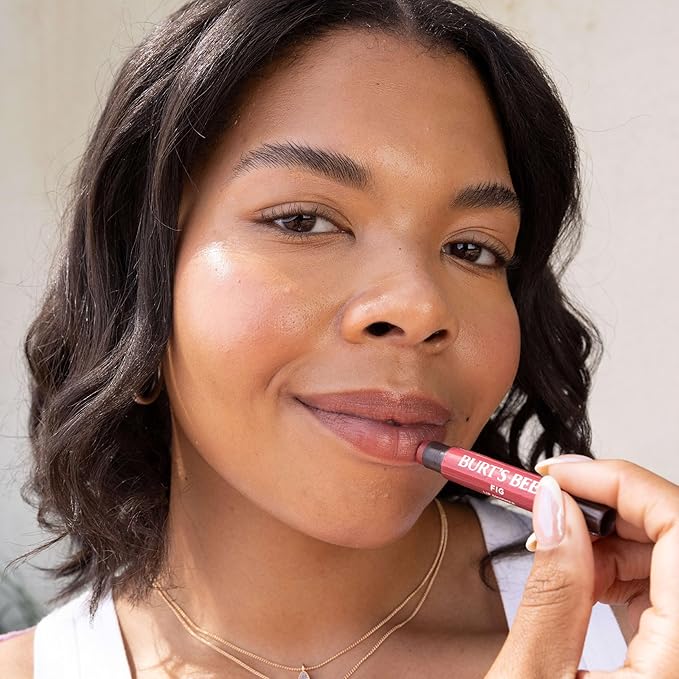 Burt’s Bees Lip Shimmer Watermelon; Warm, Luminescent Color; High Impact, Instant Moisture; with Shea and Cocoa Butters; 100% Natural Origin; 4 Tube, 0.09 Oz. (Packaging May Vary)