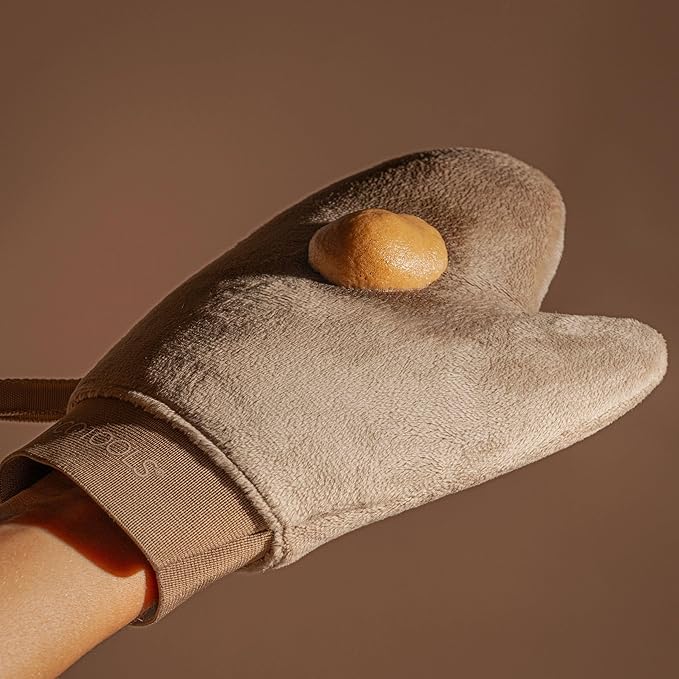 EcoTools Good Tan Full-Body Tanning Mitt, For Self Application, Use Soft Tanner Mitt With Mousse, Lotions, & Waters, Eco Friendly Sunless Applicator, Vegan, & Cruelty-Free, 1 Count