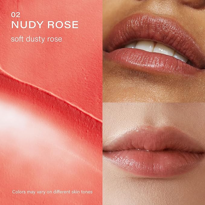 Melixir Vegan Lip Care Duo, Holiday Gift Set for Women, Christmas Stocking Stuffers, Hydrating Tinted Chapstick & Lip Gloss, Collagen & Shea Butter for Dry Lips, Trendy Lip Balm Kit for Teen Girls