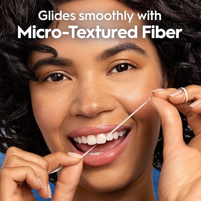 Oral-B Glide Deep Clean Cool Mint Dental Floss, Value 2 Pack (40m Each)