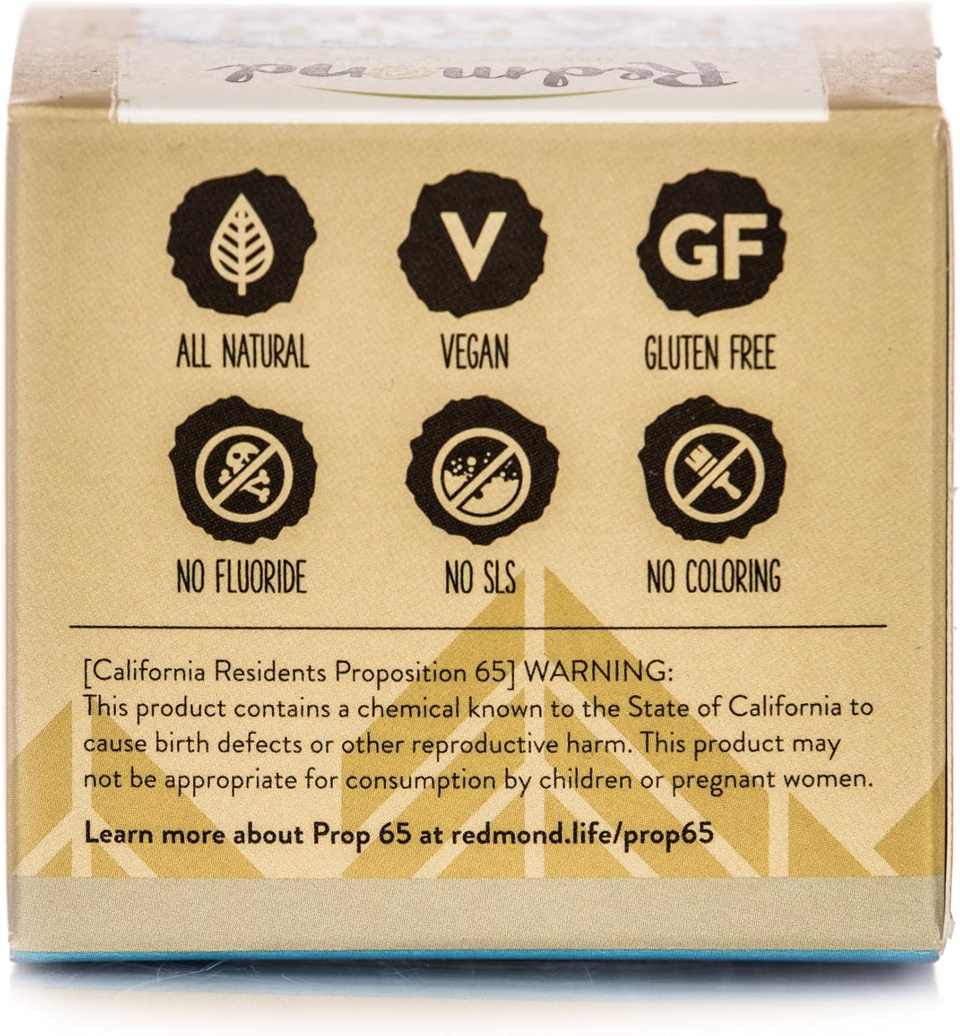 Redmond Earthpowder, All Natural Tooth and Gum Powder Bentonite Clay, Peppermint