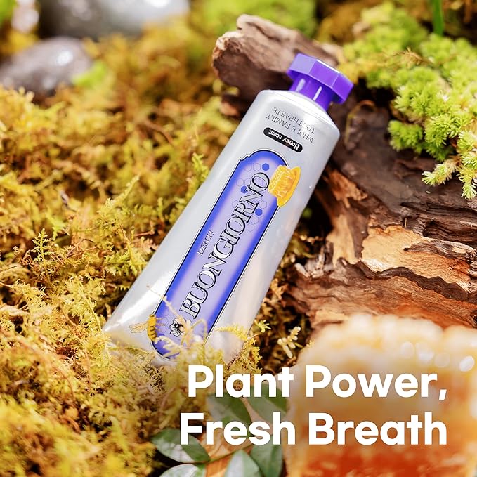 Gum Care Toothpaste (3 Pack, Honey Mint) – Natural Fluoride Korean Toothpaste for Gingivitis Treatment, Plaque Removal, Strengthens Enamel, Paraben & SLS Free (3.52fl oz / 100g)