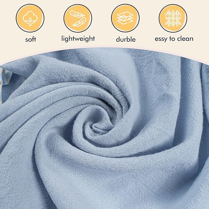 MT WORLD Girls Apron Personalized Linen Kids Aprons for Cooking Toddler Girls Cross Back Apron Pinafore for Baking Crafting