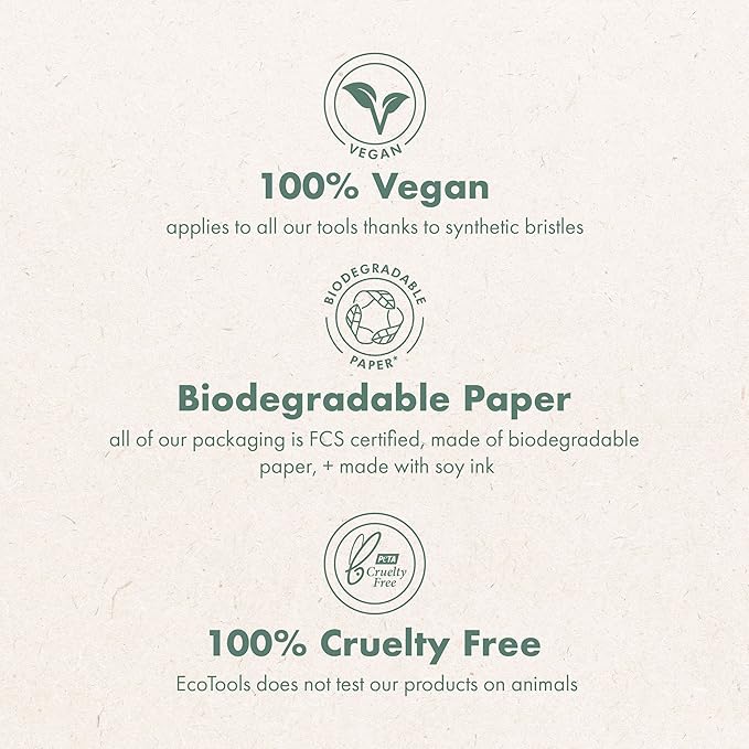 EcoTools Good Tan Full-Body Tanning Mitt, For Self Application, Use Soft Tanner Mitt With Mousse, Lotions, & Waters, Eco Friendly Sunless Applicator, Vegan, & Cruelty-Free, 1 Count