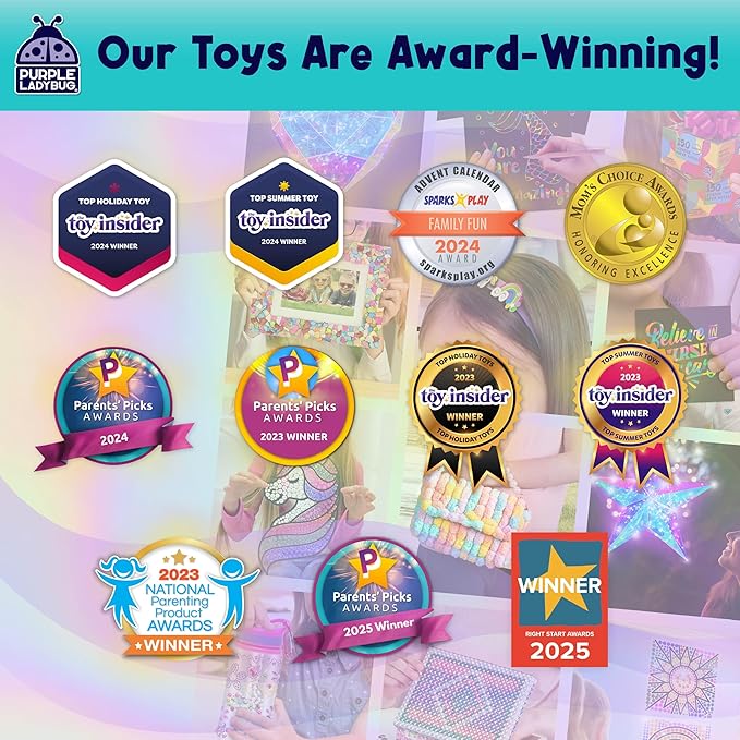 PURPLE LADYBUG DIY Lip Balm Making Kit - Girls Christmas Gift Idea for 8-12 Tweens & Teens, Gifts for 9 Year Old Girls - Natural Lip Care Craft, Make Your Own Lip Balm with 3 Flavors, STEM Science