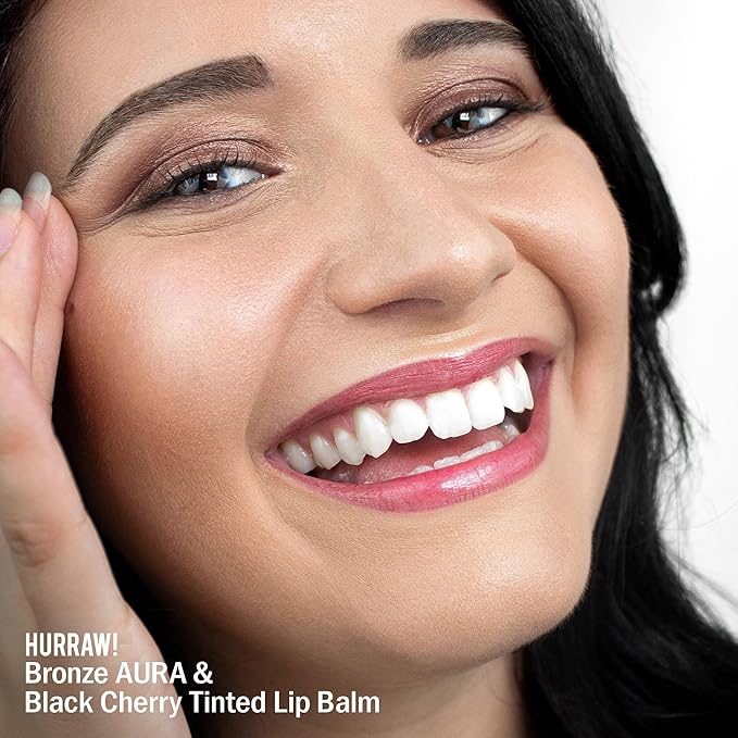 Hurraw! Lip Balms: Staff Favorites, 5 Balm Bundle Pack – Mint, Earl Grey, Coffee Bean, Coconut, Black Cherry (Sheer Red Tint). Organic, Certified Vegan, Cruelty & Gluten Free. All Natural. Made in USA