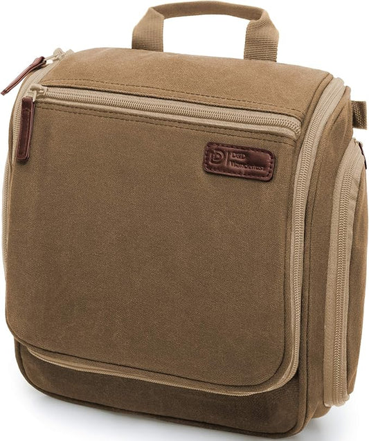 DD D&D Wanderlust D&D Hanging Travel Toiletry Bag for Men and Women – Cosmetics, Makeup and Toiletries Organizer Kit with 10 Compartments