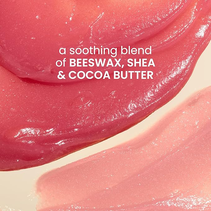 Burt's Bees Stocking Stuffers, Rescue Lip Relief, Watermelon & Berry Medley, Hydrating Lip Balm for Dry Cracked Lips, with Responsibily Sourced Beeswax, 100% Natural Origin, 2 Pack, 0.35oz