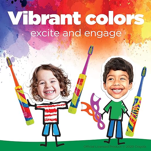 GUM Twistables Kids Flossers with Fluoride - Designed for Little Hands - Three Fun Fruit Flavors - Easy to Use Kids Floss Picks for Children Ages 3+, 90 Count (Pack of 2)