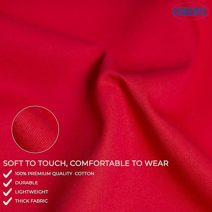 Kids Apron, Medium, 100% Cotton With An Adjustable Strap to fit All Ages