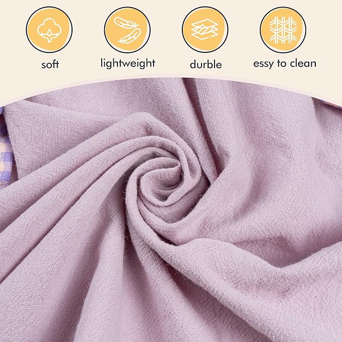 MT WORLD Girls Apron Personalized Linen Kids Aprons for Cooking Toddler Girls Cross Back Apron Pinafore for Baking Crafting