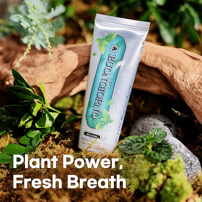 Original Toothpaste (3 Pack, Herbal Mint) – Natural Fluoride Korean Toothpaste for Fresh Breath, Plaque Removal, Strengthens Enamel, Paraben & SLS Free (3.52fl oz / 100g)