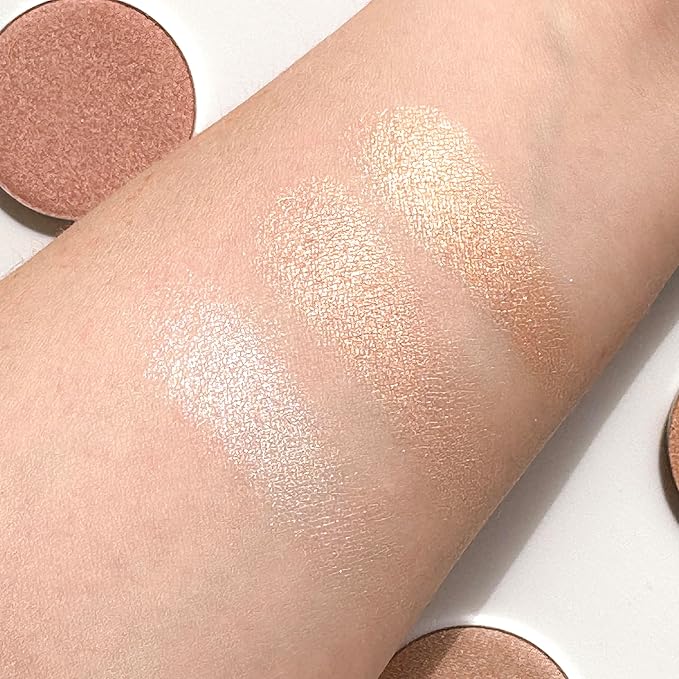 Sandstone Scandinavia Highlighter – Hypoallergenic Face Highlighter - High Glossy Face Illuminator with Natural Finish - Pearl Shimmer - Smooth silky Powder Makeup (Rose Glow, 3 g)