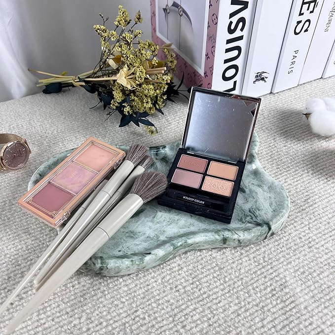 Natural Travertine Tray (Green（Glossy）)