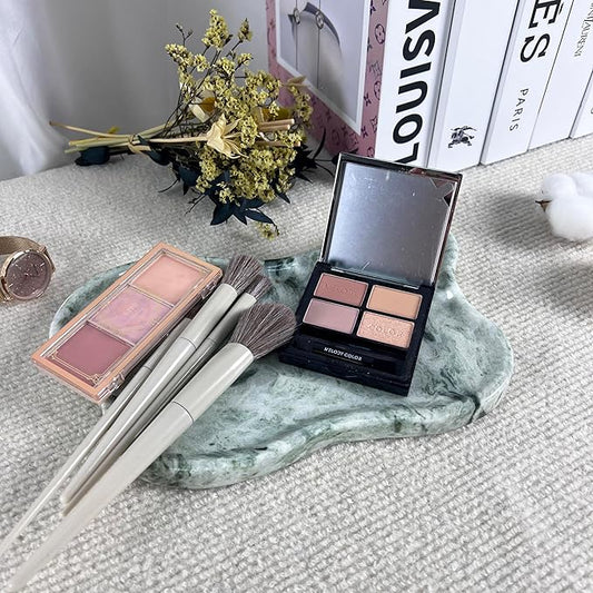 Natural Travertine Tray (Green（Glossy）)