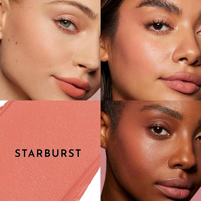 LAWLESS Pinch My Cheeks Soft-Blur Cream Blush - Starburst - Premium Weightless, Creamy Blush - Buildable Color for Lips and Cheeks - 0.18 oz