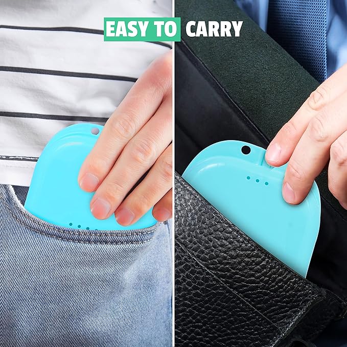 Retainer Case - Pack of 2 - Odorless Mouth Guard Case-Retainer Holder-Ventilated, Durable & Hygienic Night Guard Cases for Carrying and Protecting Braces, Partial Dentures & Aligners-3.14 x 3.14 x 1.1