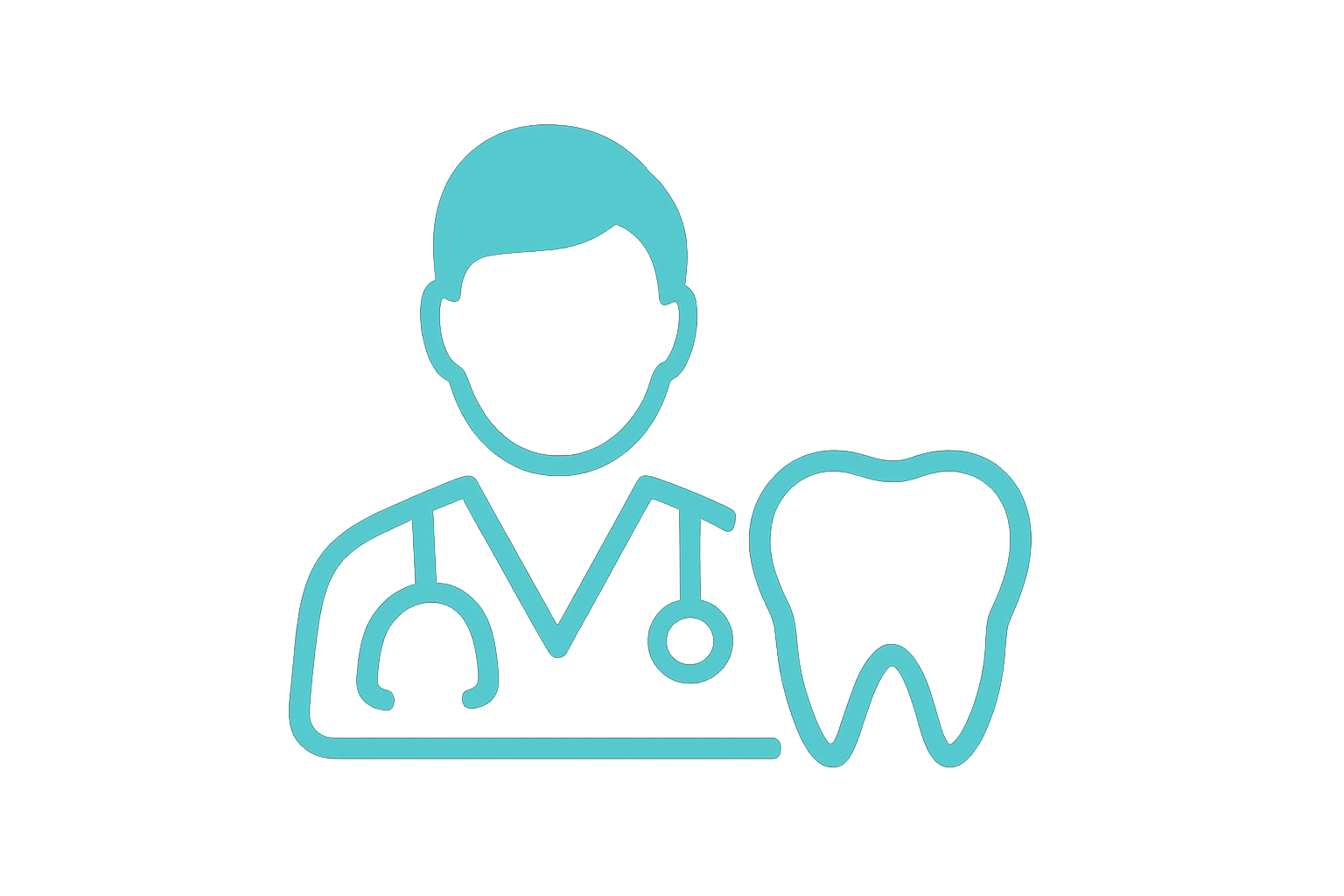 Minimal mint-colored icon of a clean toothbrush with a shield symbol, representing dentist-approved products built on safety and reliability